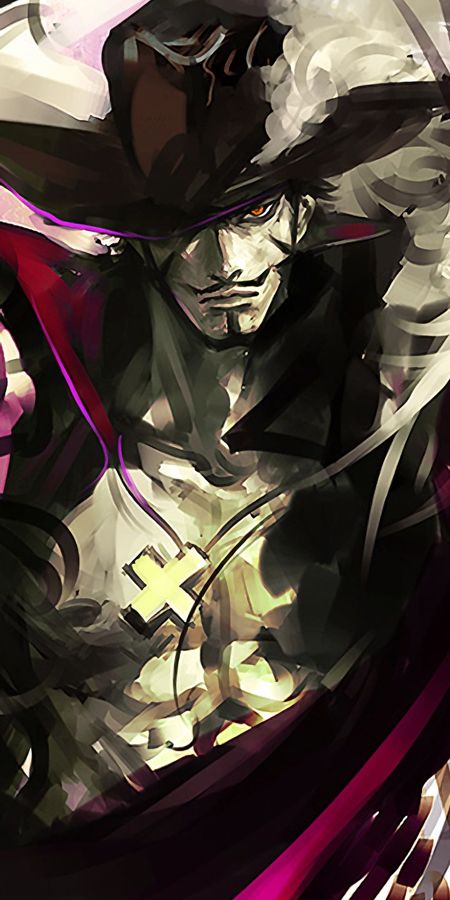 Phone wallpaper: Anime, One Piece, Dracule Mihawk free download