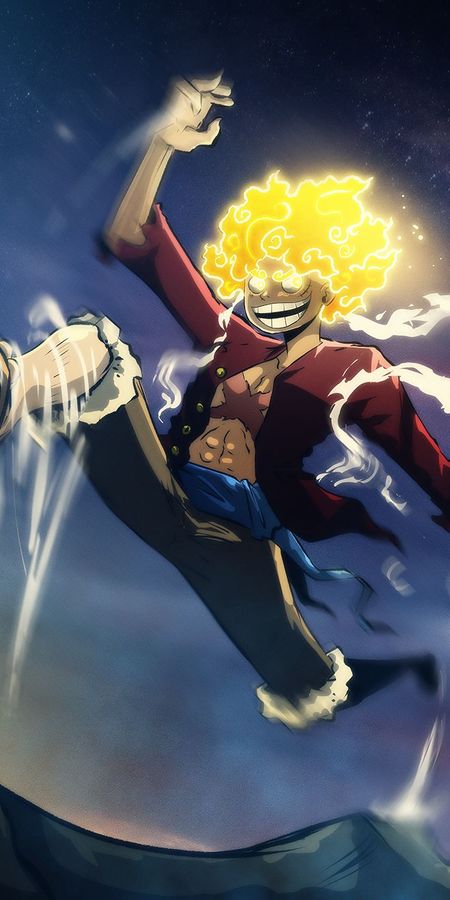 Phone wallpaper: Anime, One Piece, Monkey D Luffy, Gear 5 (One Piece) free download