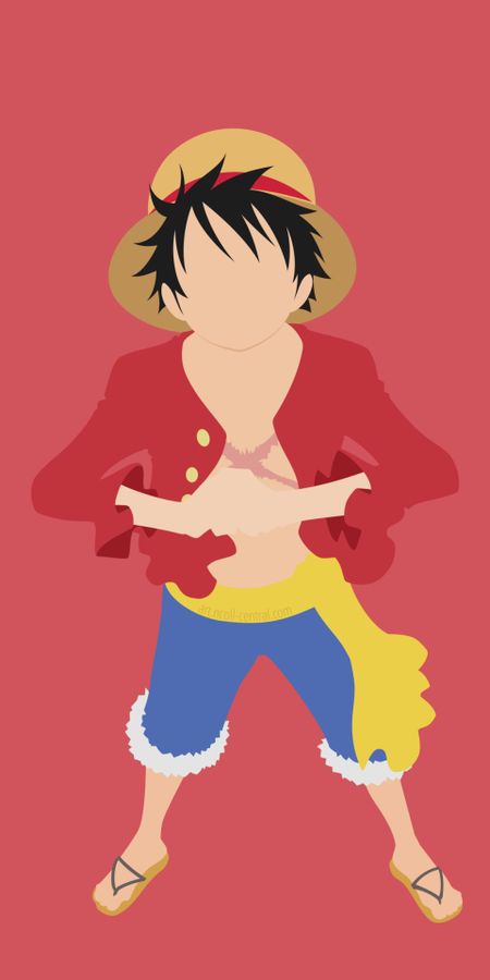 Phone wallpaper: Anime, One Piece, Monkey D Luffy free download