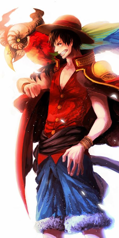 Phone wallpaper: Anime, One Piece, Monkey D Luffy free download