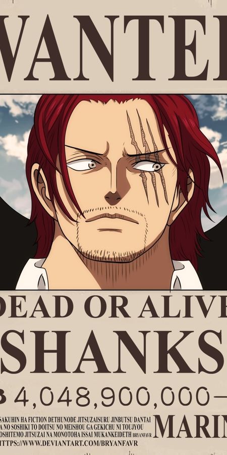 Phone wallpaper: Anime, One Piece, Shanks (One Piece) free download