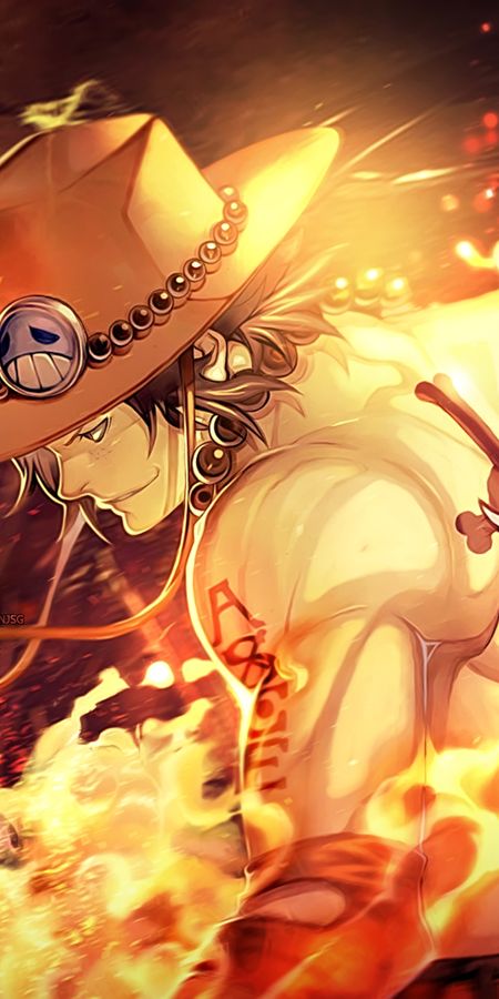 Phone wallpaper: Anime, Portgas D Ace, One Piece free download