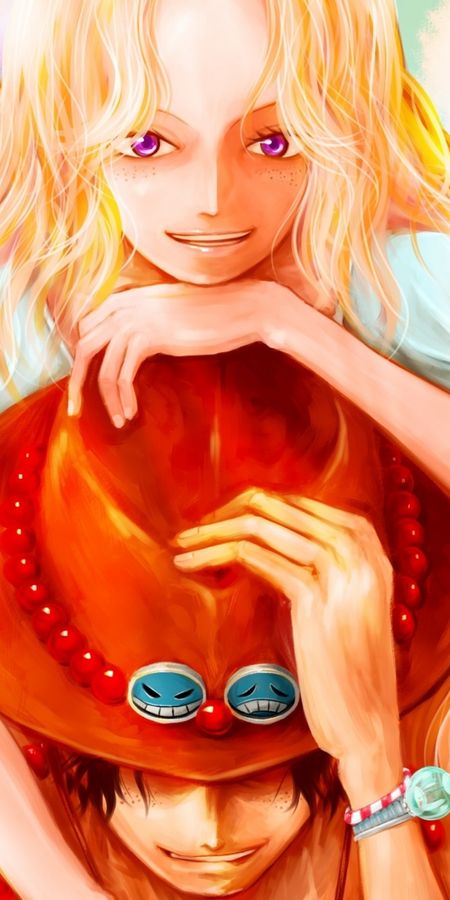 Phone wallpaper: Anime, Portgas D Ace, One Piece, Portgas D Rouge free download