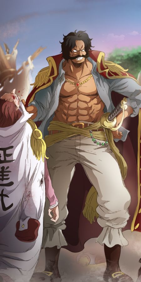 Phone wallpaper: Anime, One Piece, Gol D Roger free download