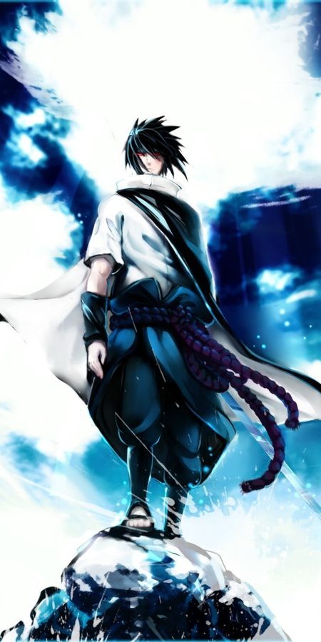 Phone wallpaper: Anime, Naruto, Sasuke Uchiha free download