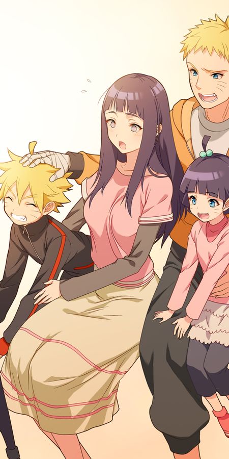 Phone wallpaper: Anime, Naruto, Hinata Hyuga, Naruto Uzumaki, Himawari Uzumaki, Boruto: Naruto The Movie, Boruto Uzumaki free download