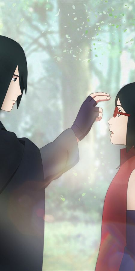 Phone wallpaper: Anime, Naruto, Sasuke Uchiha, Sarada Uchiha, Boruto free download