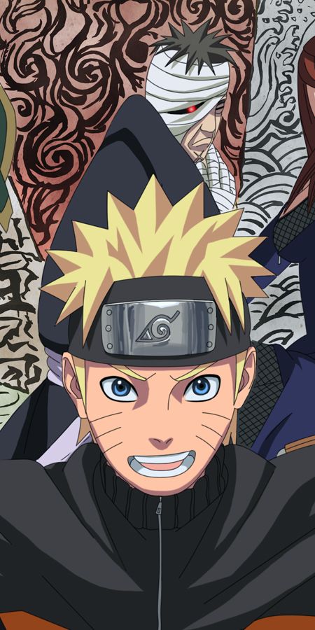 Phone wallpaper: Anime, Naruto, Gaara (Naruto), Naruto Uzumaki, A (Naruto), Ōnoki (Naruto), Danzō Shimura, Meï Terumî free download