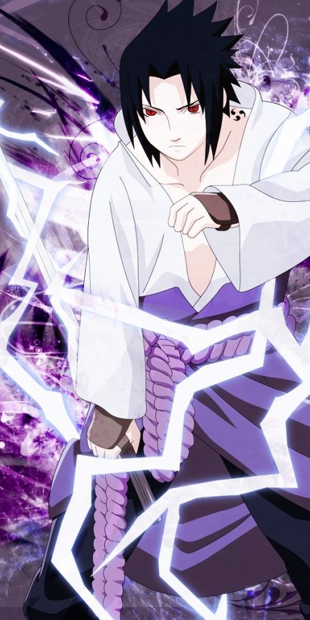 Phone wallpaper: Anime, Naruto, Sasuke Uchiha free download