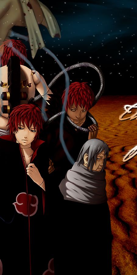Phone wallpaper: Sasori (Naruto), Sakura Haruno, Anime, Naruto free download