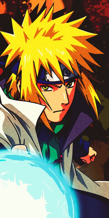 Phone wallpaper: Anime, Naruto, Minato Namikaze free download