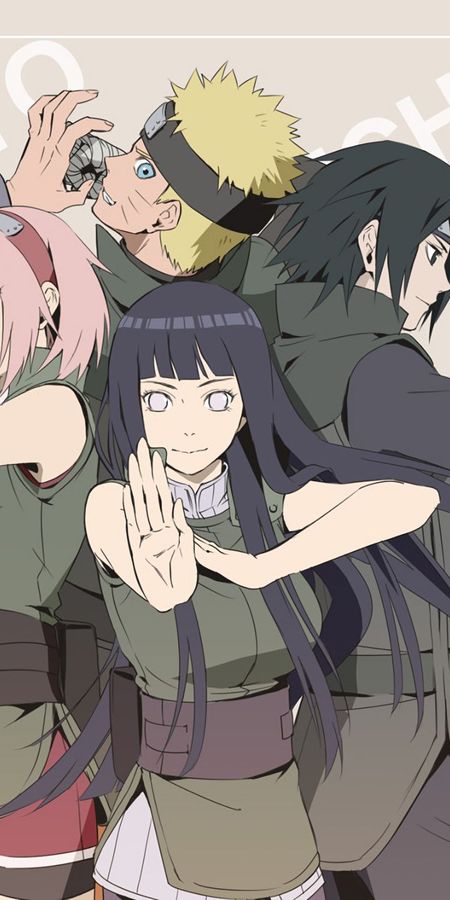 Phone wallpaper: Anime, Naruto, Sasuke Uchiha, Hinata Hyuga, Sakura Haruno, Naruto Uzumaki free download