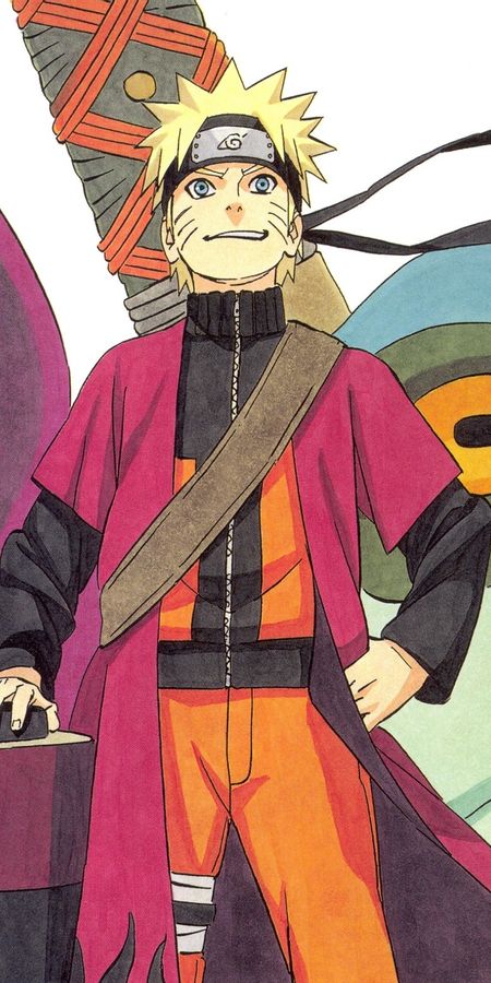 Phone wallpaper: Anime, Naruto, Naruto Uzumaki, Gamahiro (Naruto), Gamaken (Naruto) free download