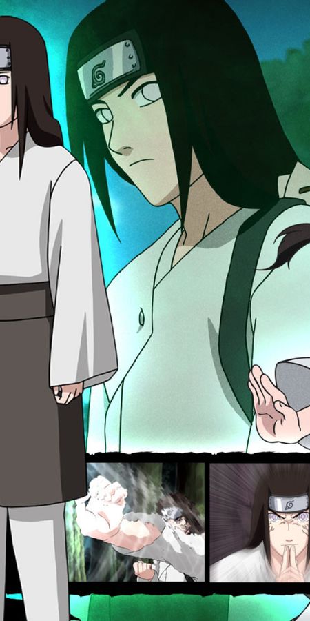 Phone wallpaper: Neji Hyūga, Anime, Naruto free download