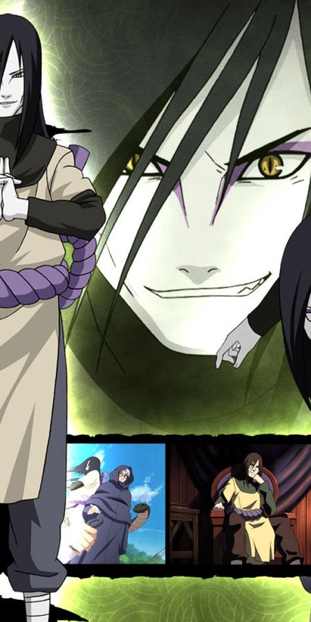 Phone wallpaper: Anime, Naruto, Orochimaru (Naruto) free download