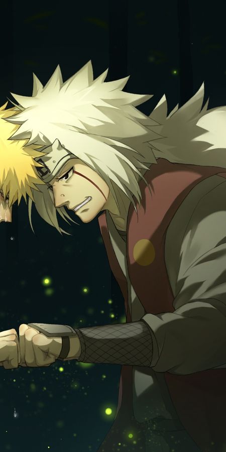 Phone wallpaper: Anime, Naruto, Naruto Uzumaki, Jiraiya (Naruto) free download