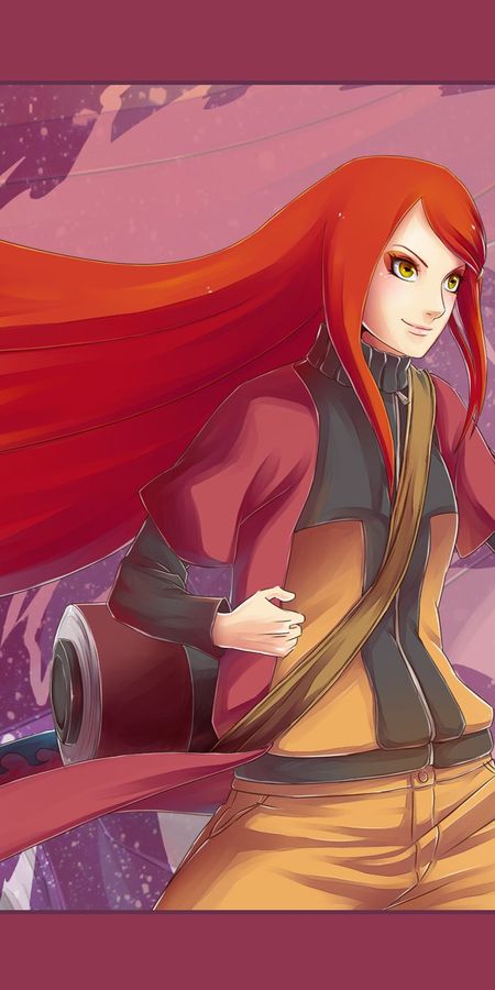 Phone wallpaper: Kushina Uzumaki, Anime, Naruto free download