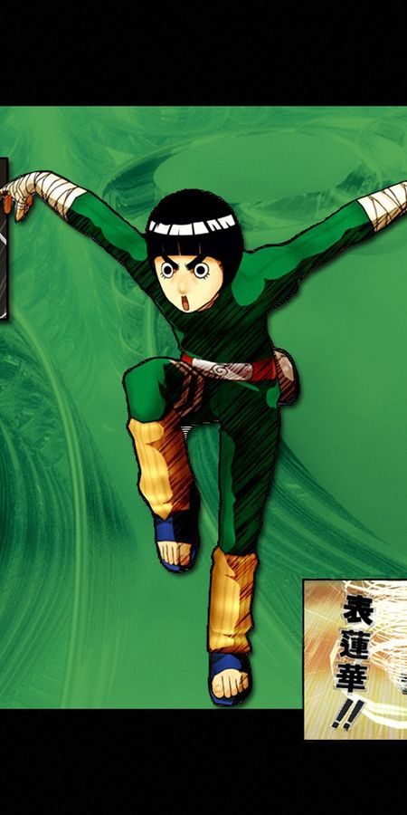 Phone wallpaper: Rock Lee, Anime, Naruto free download