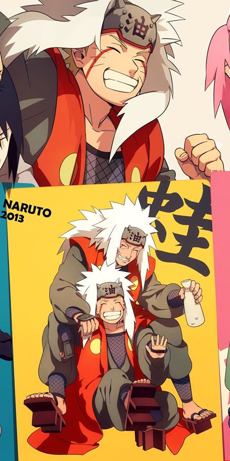 Phone wallpaper: Anime, Naruto, Sasuke Uchiha, Sakura Haruno, Jiraiya (Naruto), Orochimaru (Naruto) free download
