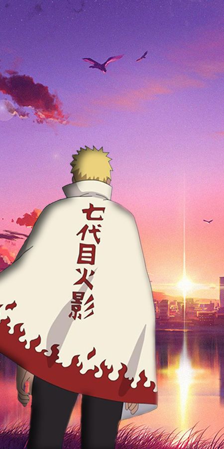 Phone wallpaper: Anime, Naruto, Naruto Uzumaki, Hokage (Naruto) free download