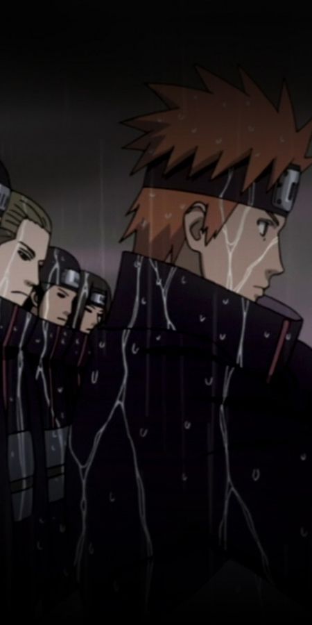 Phone wallpaper: Hidan (Naruto), Rain, Anime, Naruto free download