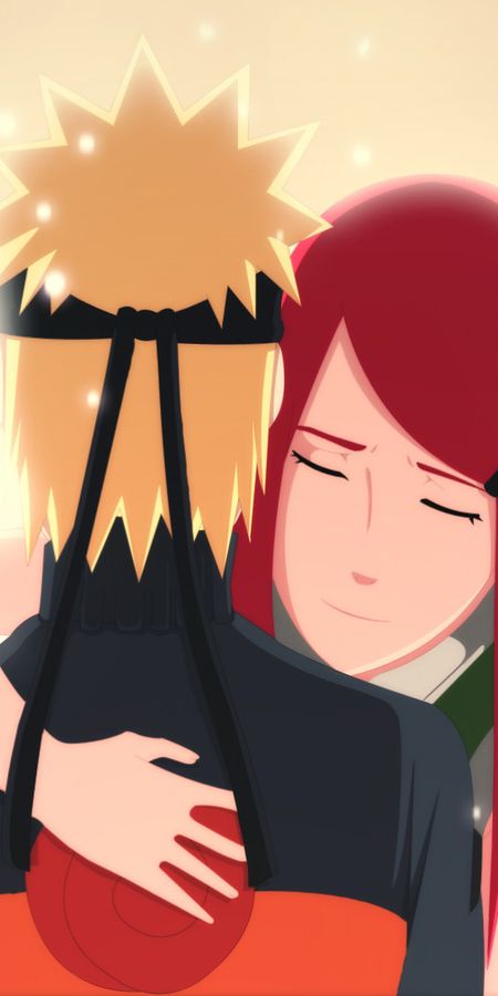 Phone wallpaper: Anime, Naruto, Naruto Uzumaki, Kushina Uzumaki free download