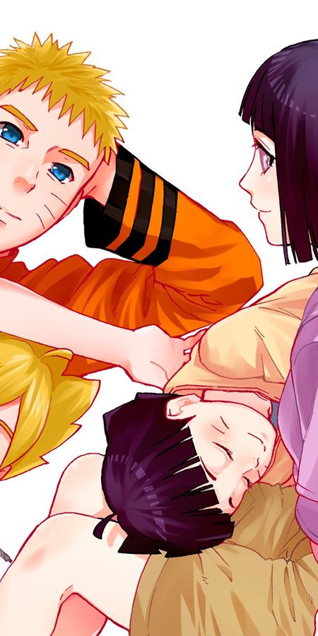 Phone wallpaper: Anime, Naruto, Hinata Hyuga, Naruto Uzumaki, Himawari Uzumaki, Boruto Uzumaki, Boruto free download