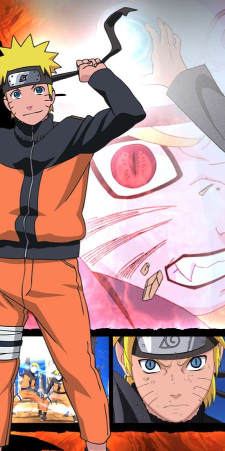 Phone wallpaper: Anime, Naruto, Naruto Uzumaki free download