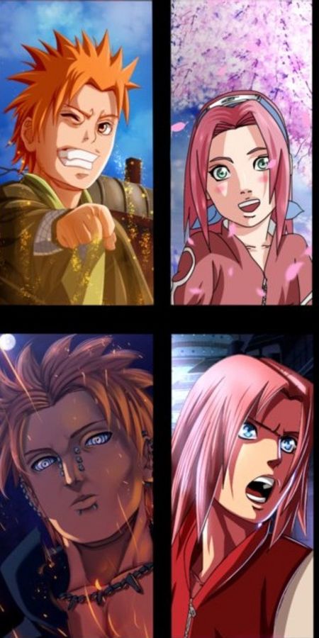 Phone wallpaper: Anime, Naruto, Sasuke Uchiha, Sakura Haruno, Konan (Naruto), Naruto Uzumaki, Nagato (Naruto), Yahiko (Naruto) free download
