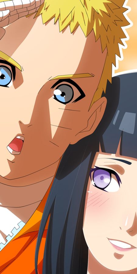 Phone wallpaper: Anime, Naruto, Hinata Hyuga, Naruto Uzumaki free download