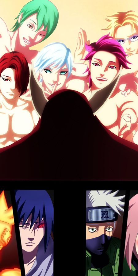 Phone wallpaper: Anime, Naruto, Sasuke Uchiha, Sakura Haruno, Naruto Uzumaki, Kakashi Hatake, Kaguya Ōtsutsuki free download