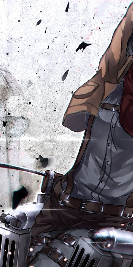 Phone wallpaper: Anime, Mikasa Ackerman, Attack On Titan free download