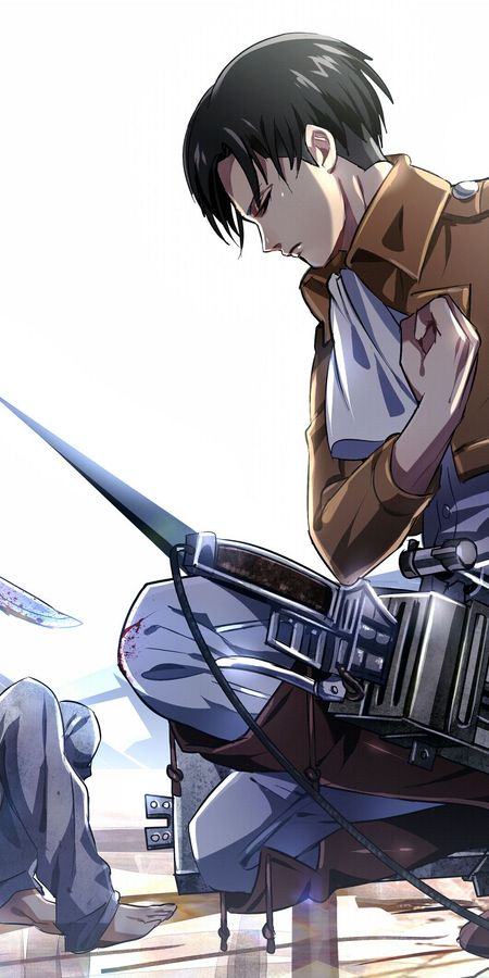 Phone wallpaper: Anime, Shingeki No Kyojin, Attack On Titan, Levi Ackerman free download