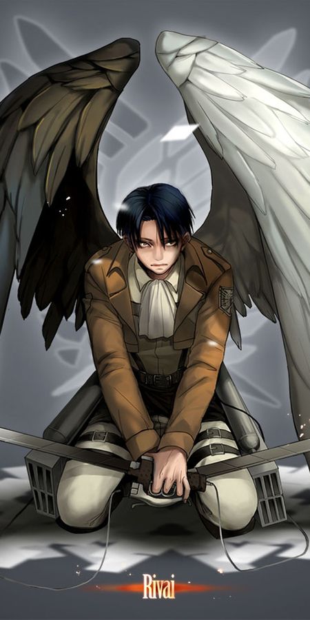 Phone wallpaper: Levi Ackerman, Attack On Titan, Anime free download