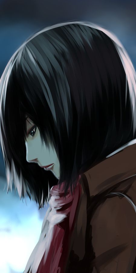 Phone wallpaper: Anime, Mikasa Ackerman, Attack On Titan free download