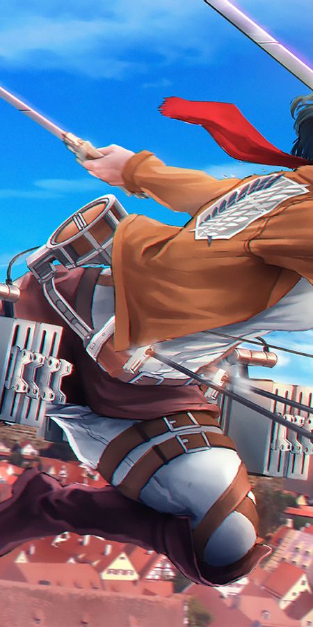 Phone wallpaper: Anime, Mikasa Ackerman, Attack On Titan free download