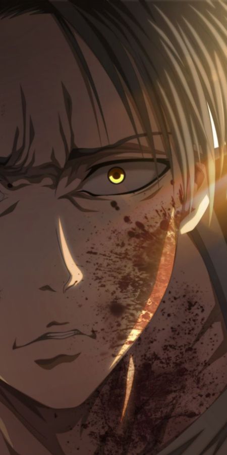 Phone wallpaper: Anime, Attack On Titan, Levi Ackerman free download