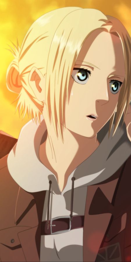 Phone wallpaper: Annie Leonhart, Attack On Titan, Anime free download