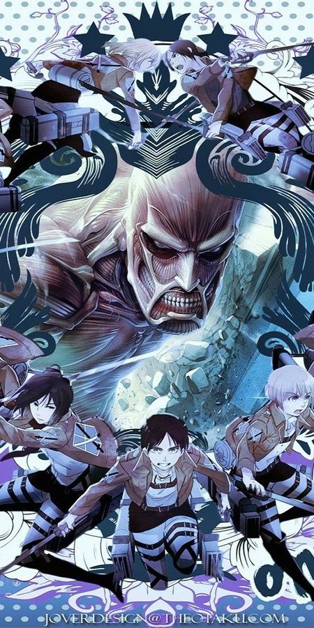 Phone wallpaper: Attack On Titan, Anime free download