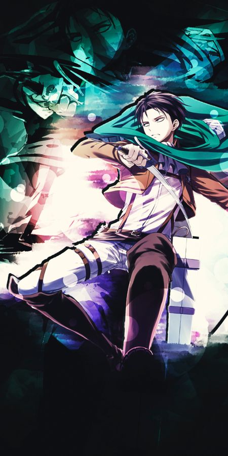 Phone wallpaper: Anime, Attack On Titan, Levi Ackerman free download