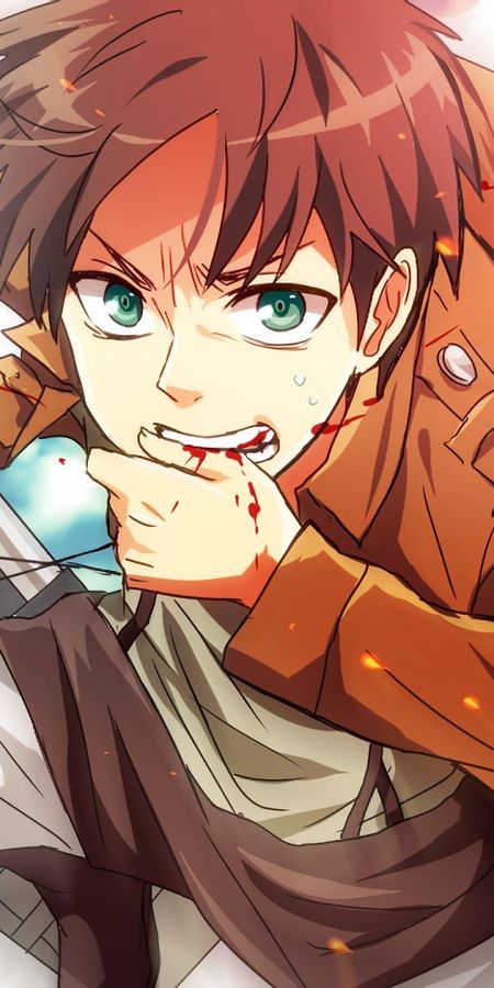 Phone wallpaper: Anime, Eren Yeager, Shingeki No Kyojin, Attack On Titan free download