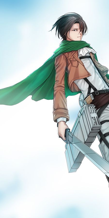 Phone wallpaper: Levi Ackerman, Attack On Titan, Shingeki No Kyojin, Anime free download