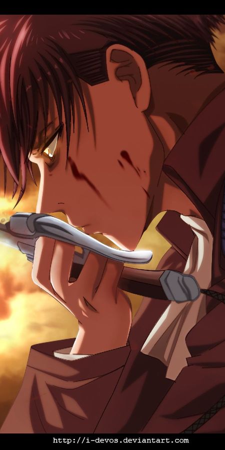 Phone wallpaper: Anime, Attack On Titan, Levi Ackerman free download