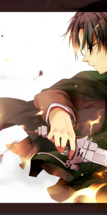 Phone wallpaper: Anime, Attack On Titan, Levi Ackerman free download