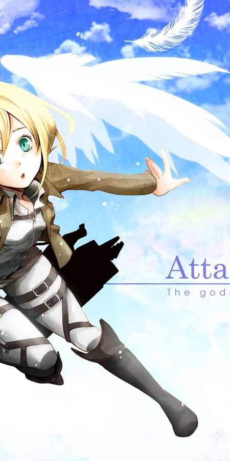 Phone wallpaper: Historia Reiss, Attack On Titan, Anime free download