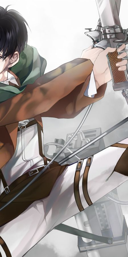 Phone wallpaper: Anime, Attack On Titan, Levi Ackerman free download