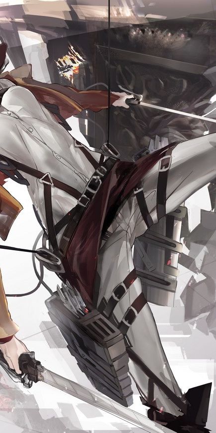 Phone wallpaper: Mikasa Ackerman, Attack On Titan, Anime free download