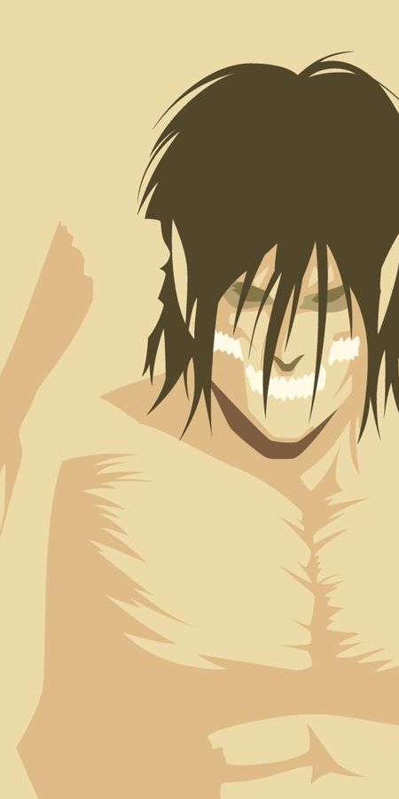 Phone wallpaper: Anime, Eren Yeager, Attack On Titan free download