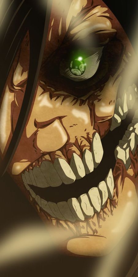 Phone wallpaper: Anime, Eren Yeager, Attack On Titan free download