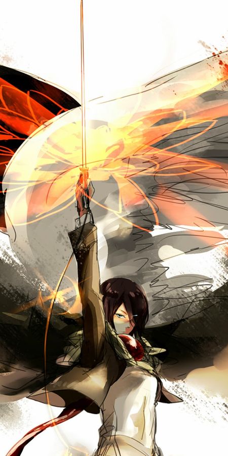 Phone wallpaper: Anime, Mikasa Ackerman, Attack On Titan free download